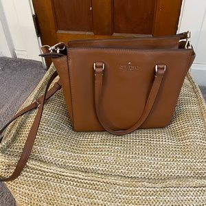 Like New Kate Spade Brown Leather Crossbody!